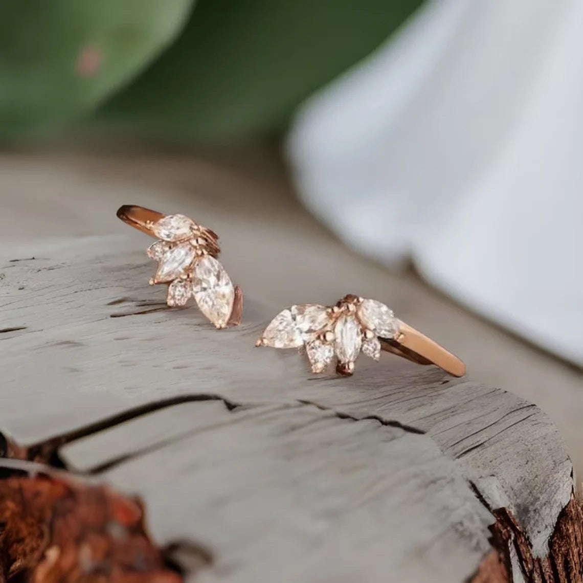 Nebula Rose Gold Vermeil ring