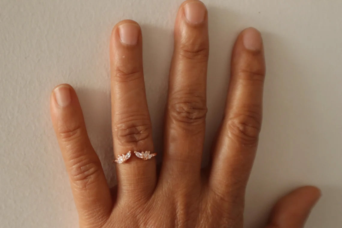 Nebula Rose Gold Vermeil ring