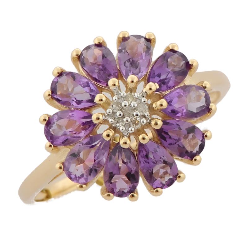 Fioritura Ring in Amethyst - djoyr