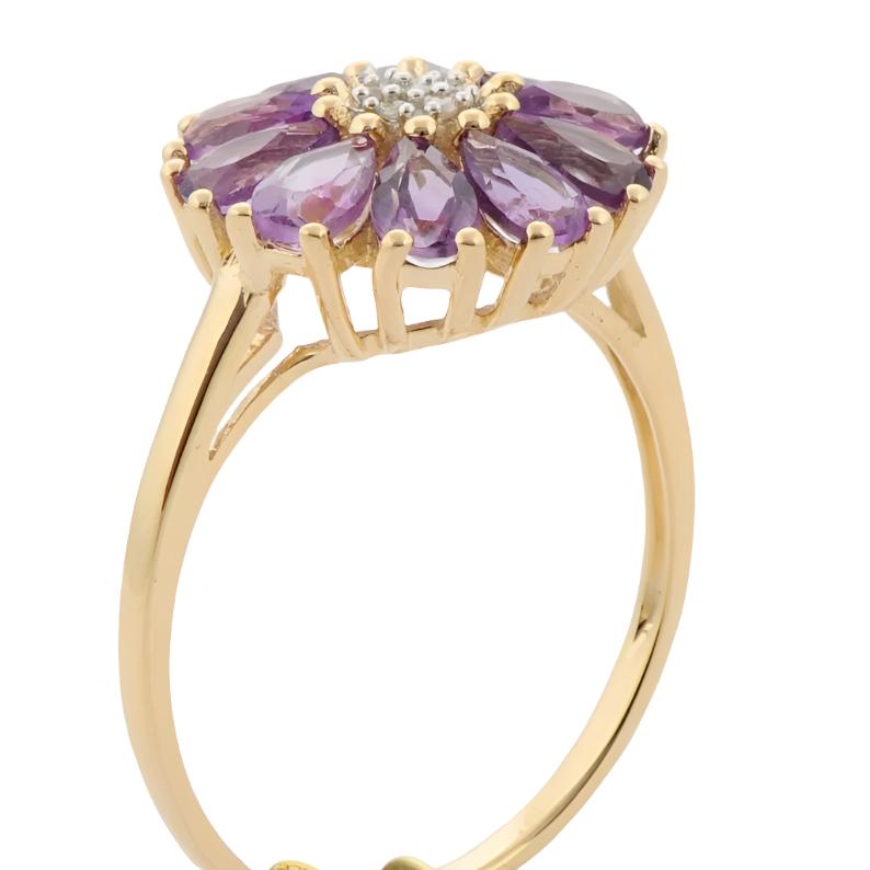 Fioritura Ring in Amethyst - djoyr