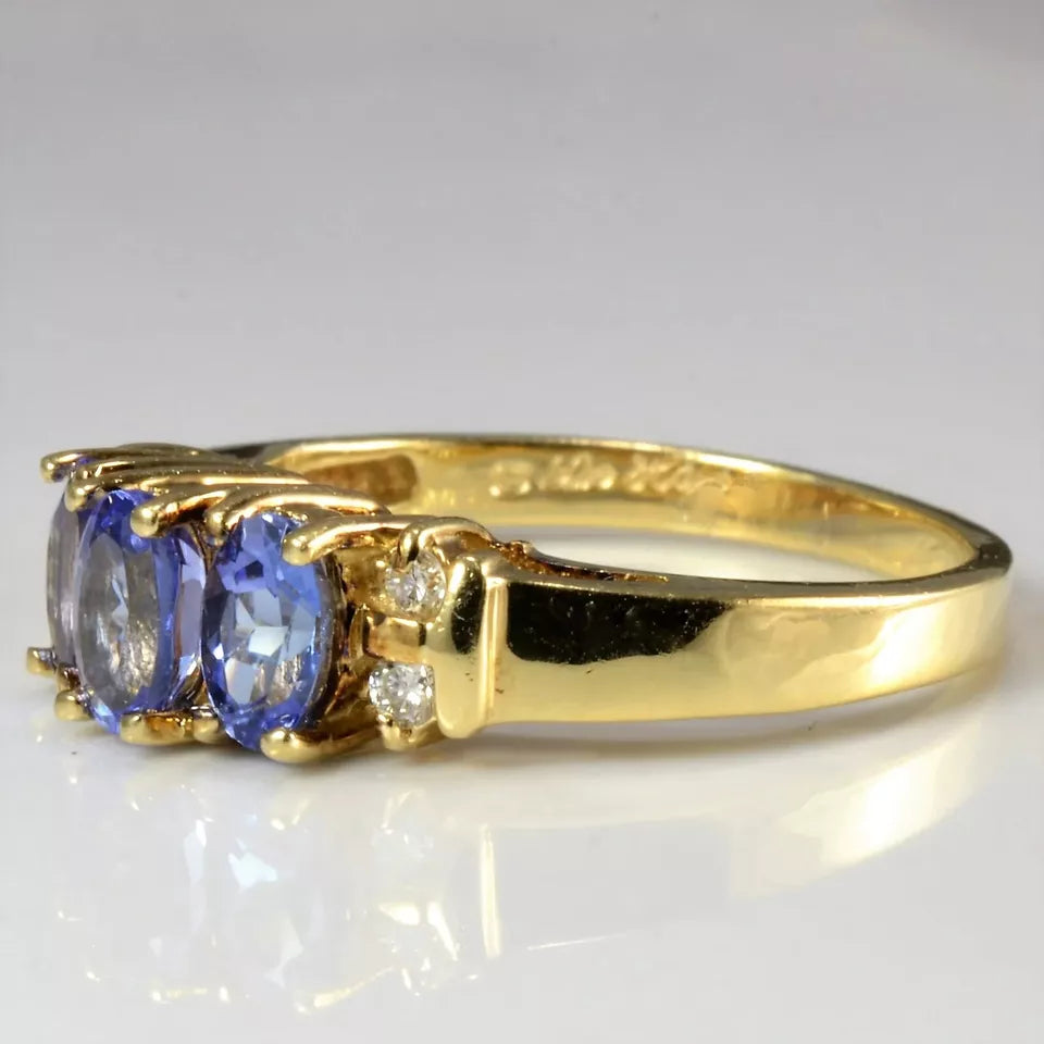 Tanzanite Pictorial ring