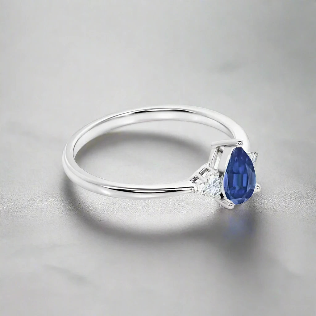 Natural Sapphire Skies Ring - djoyr