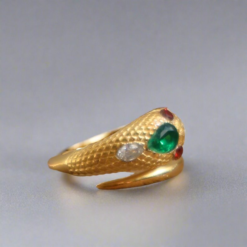 Victorian Serpent Ring - djoyr