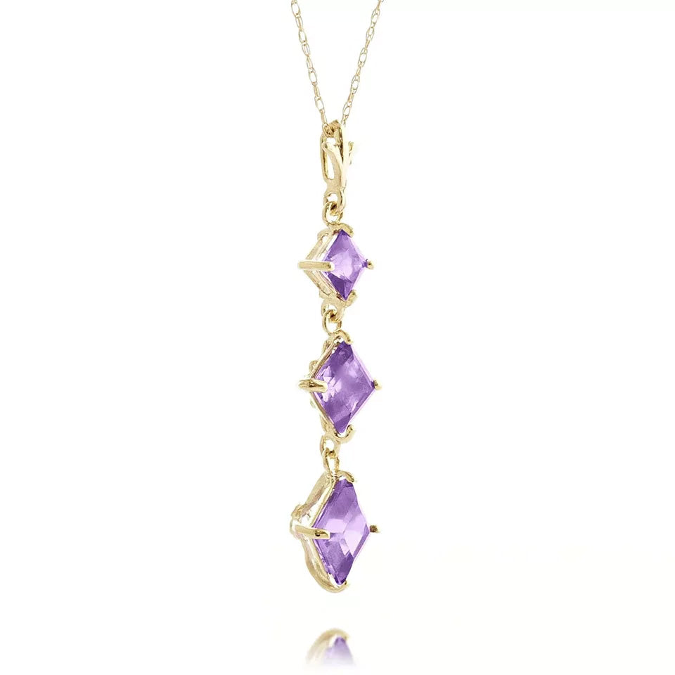 Amethyst Cleo Necklace - djoyr