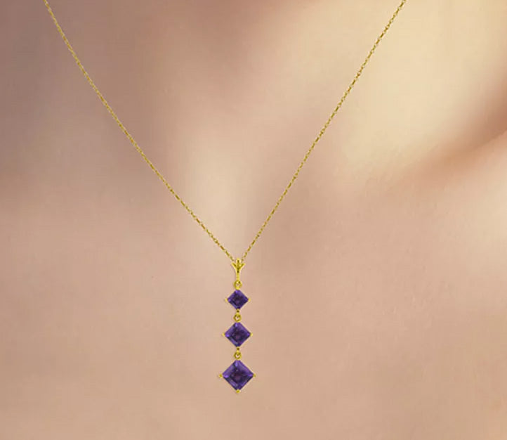 Amethyst Cleo Necklace