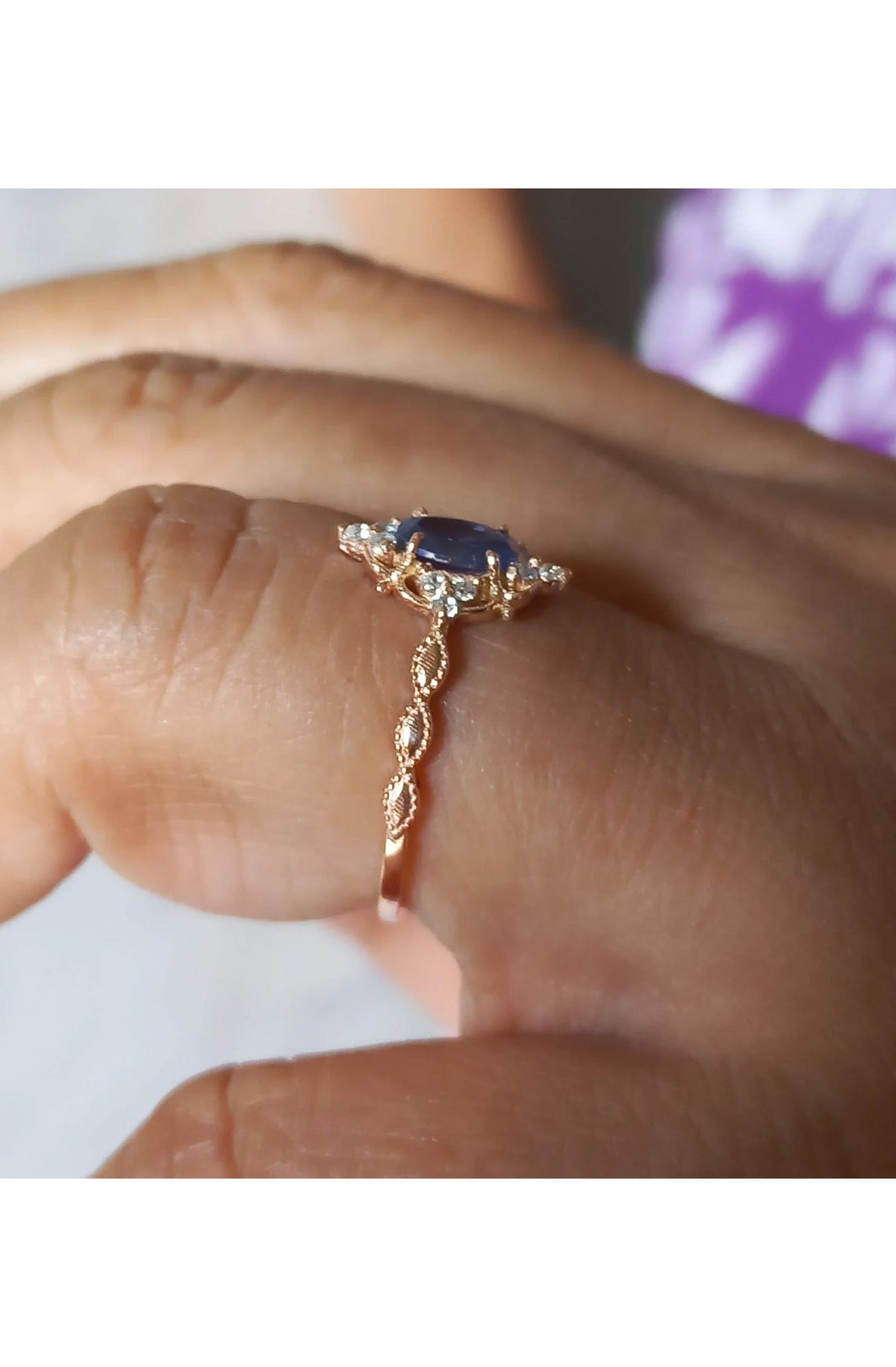 Helio Tanzanite Ring